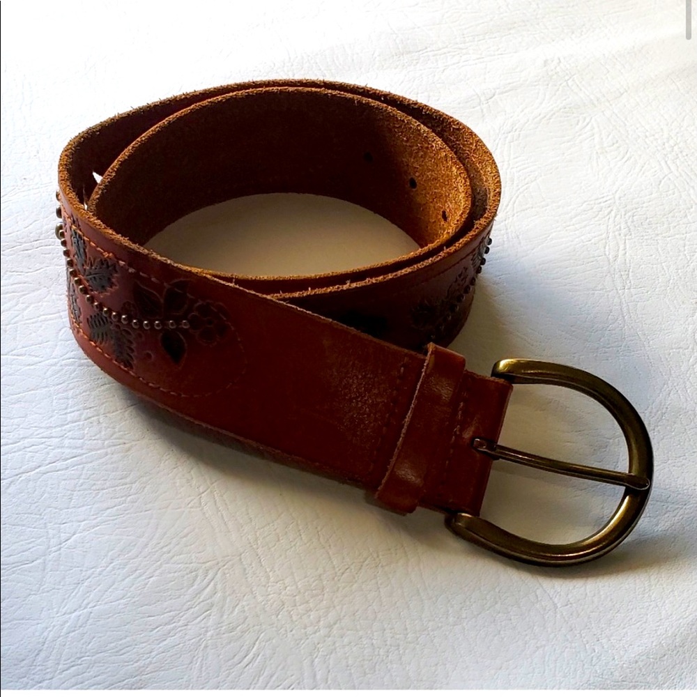Express leather belt